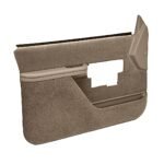 Coverlay 18-38F-MBR Front, Driver and Passenger Side Door Trim Panel - Medium Brown - Image 2