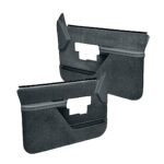 Coverlay 18-38F-SGR Front, Driver and Passenger Side Door Trim Panel - Slate Gray