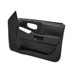 Coverlay 18-47F-BLK Front, Driver and Passenger Side Door Trim Panel - Black - Image 3