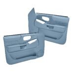 Coverlay 18-47F-LBL Front, Driver and Passenger Side Door Trim Panel - Light Blue