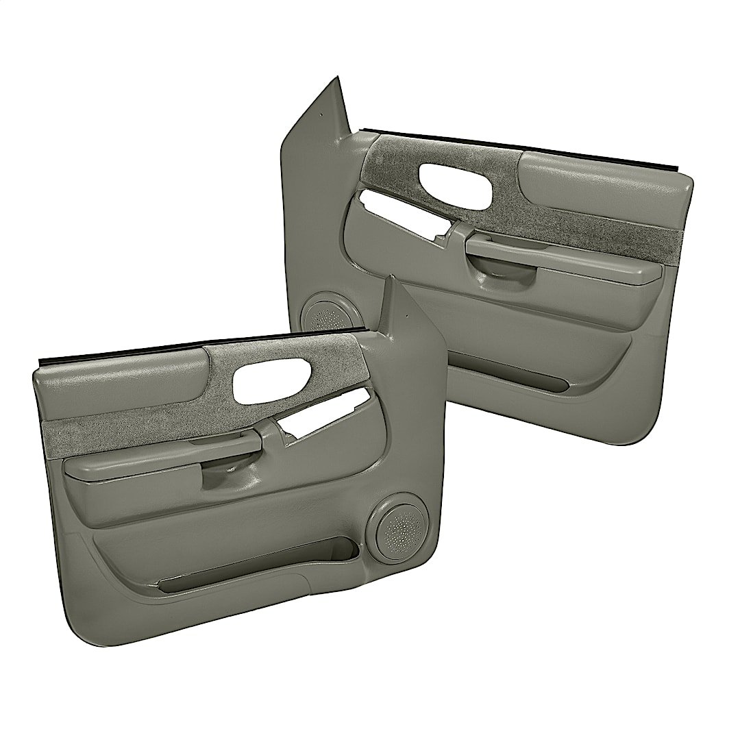 cvl1847ftgr_1.jpg Coverlay 18-47F-TGR Front, Driver and Passenger Side Door Trim Panel - Taupe Gray - Image 1