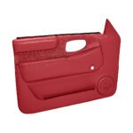 Coverlay 18-47N-RD Front, Driver and Passenger Side Door Trim Panel - Red - Image 3