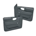 Coverlay 18-47N-SGR Front, Driver and Passenger Side Door Trim Panel - Slate Gray