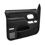 Coverlay 18-59F-BLK Front, Driver and Passenger Side Door Trim Panel - Black - Image 4