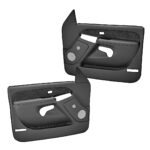 Coverlay 18-63FB-DGR Front, Driver and Passenger Side Door Trim Panel - Dark Gray