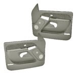 Coverlay 18-63FB-TGR Front, Driver and Passenger Side Door Trim Panel - Taupe Gray