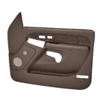 Coverlay 18-63FHB-DBR Front, Driver and Passenger Side Door Trim Panel - Dark Brown - Image 2