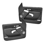 Coverlay 18-63FHB-DGR Front, Driver and Passenger Side Door Trim Panel - Dark Gray