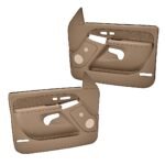Coverlay 18-63FHB-LBR Front, Driver and Passenger Side Door Trim Panel - Light Brown