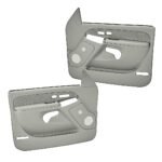 Coverlay 18-63FHB-LGR Front, Driver and Passenger Side Door Trim Panel - Light Gray