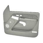 Coverlay 18-63FHB-LGR Front, Driver and Passenger Side Door Trim Panel - Light Gray - Image 3
