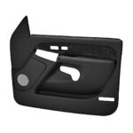 Coverlay 18-63FH-BLK Front, Driver and Passenger Side Door Trim Panel - Black - Image 3