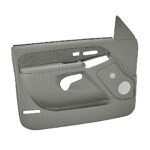 Coverlay 18-63FHB-MGR Front, Driver and Passenger Side Door Trim Panel - Medium Gray - Image 2