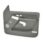 Coverlay 18-63FHB-MGR Front, Driver and Passenger Side Door Trim Panel - Medium Gray - Image 3