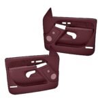 Coverlay 18-63FHB-MR Front, Driver and Passenger Side Door Trim Panel - Maroon