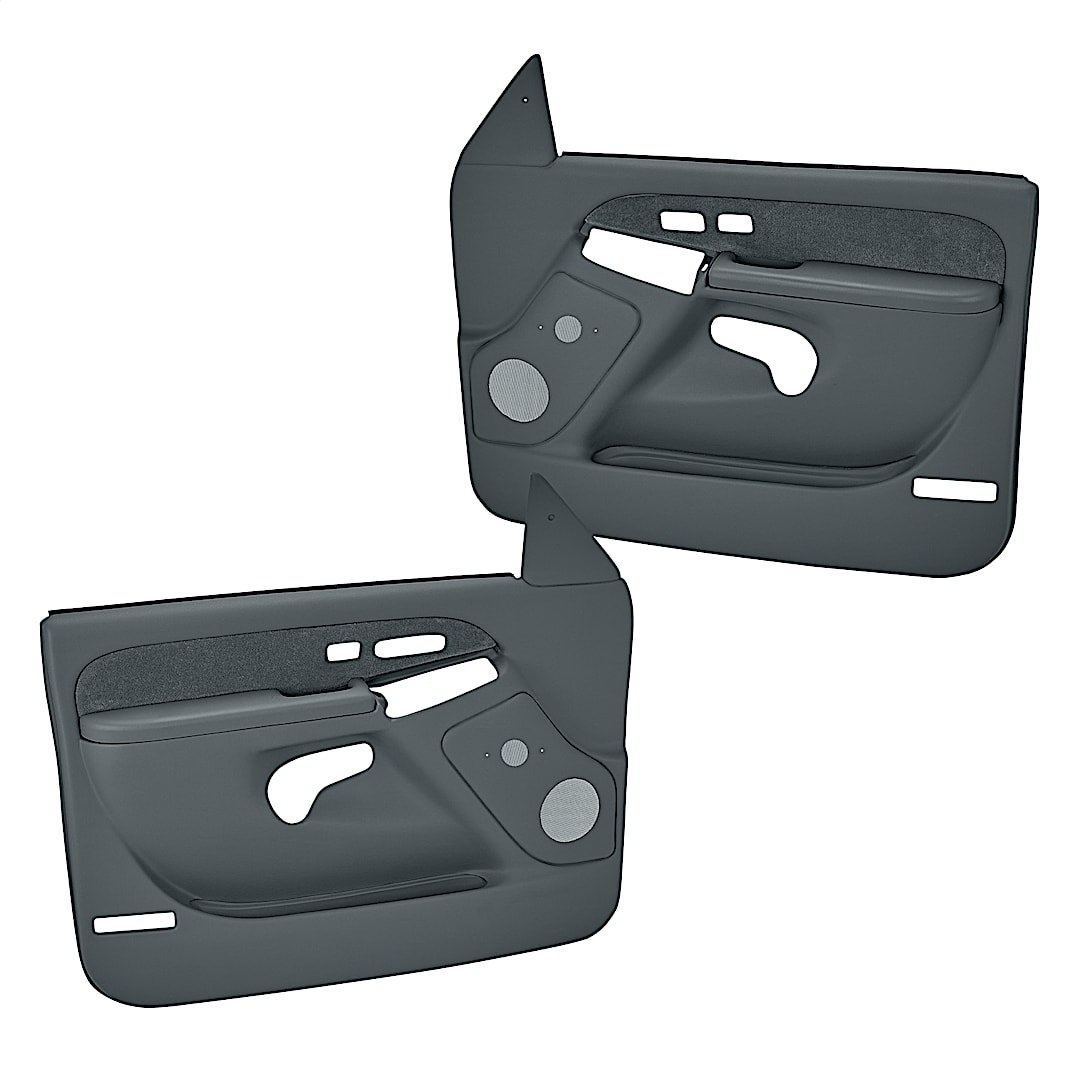 cvl1863fhbsgr_1.jpg Coverlay 18-63FHB-SGR Front, Driver and Passenger Side Door Trim Panel - Slate Gray - Image 1