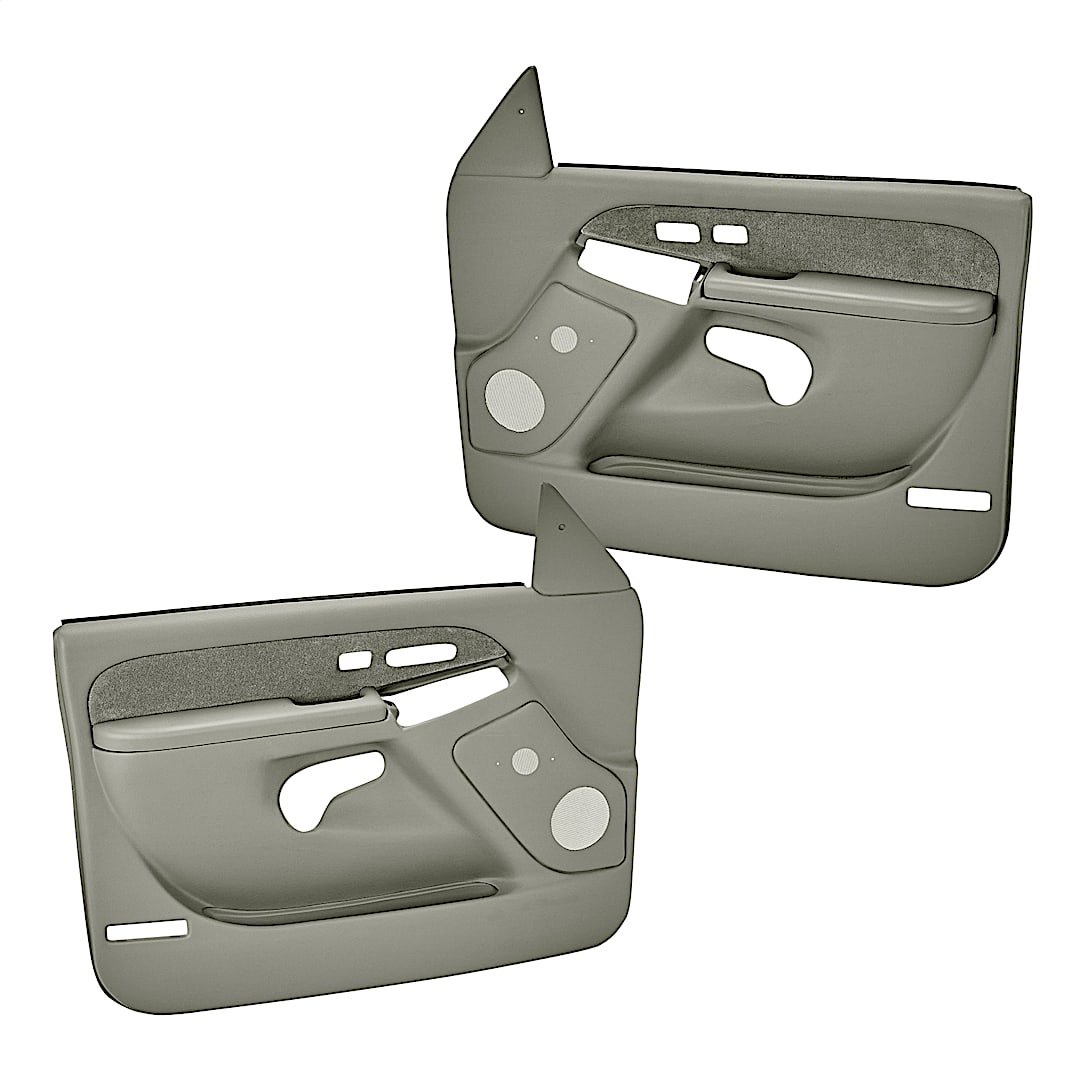 cvl1863fhbtgr_1.jpg Coverlay 18-63FHB-TGR Front, Driver and Passenger Side Door Trim Panel - Taupe Gray - Image 1