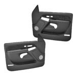 Coverlay 18-63FH-DGR Front, Driver and Passenger Side Door Trim Panel - Dark Gray