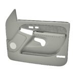 Coverlay 18-63FH-LGR Front, Driver and Passenger Side Door Trim Panel - Light Gray - Image 2