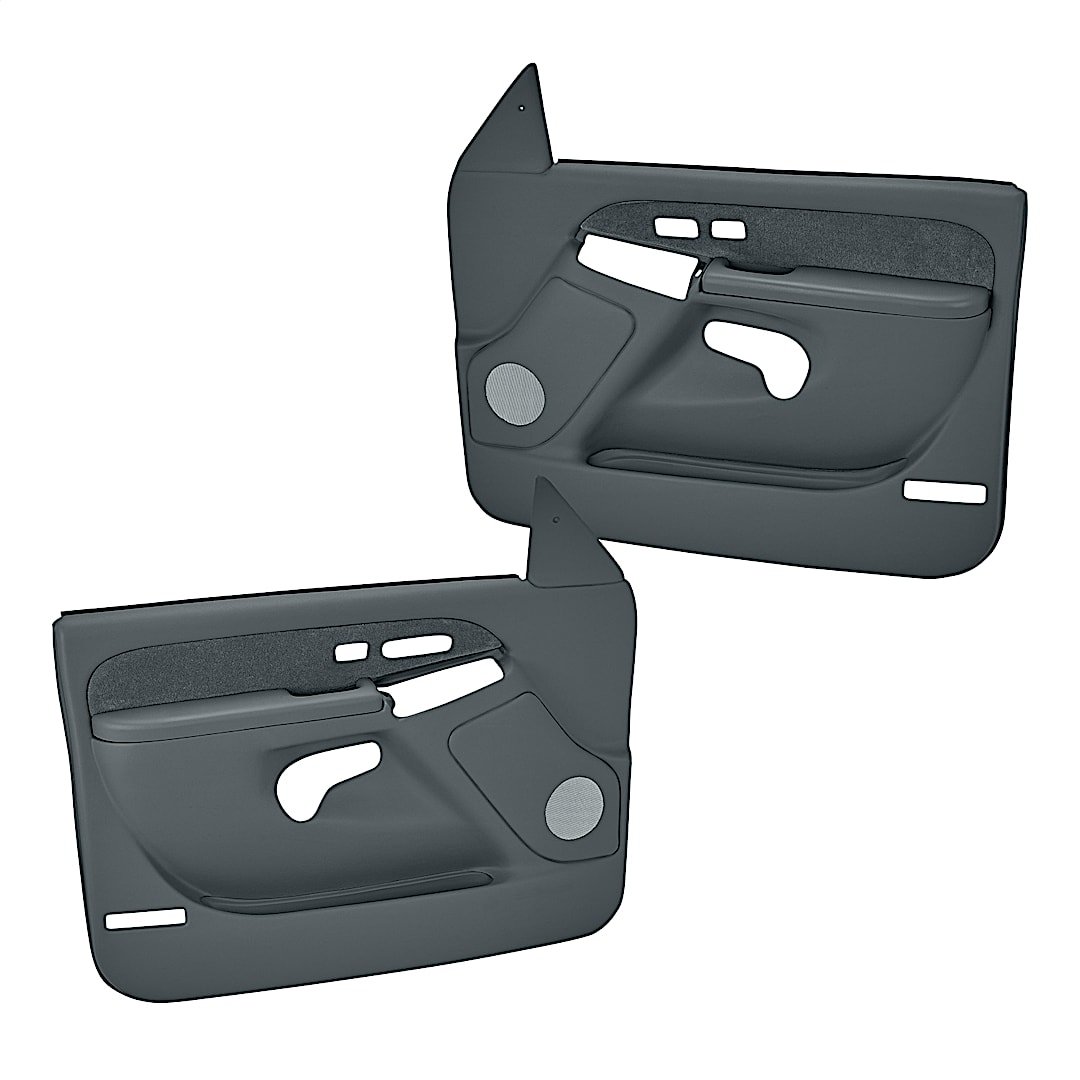cvl1863fhsgr_1.jpg Coverlay 18-63FH-SGR Front, Driver and Passenger Side Door Trim Panel - Slate Gray - Image 1