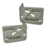 Coverlay 18-63FH-TGR Front, Driver and Passenger Side Door Trim Panel - Taupe Gray