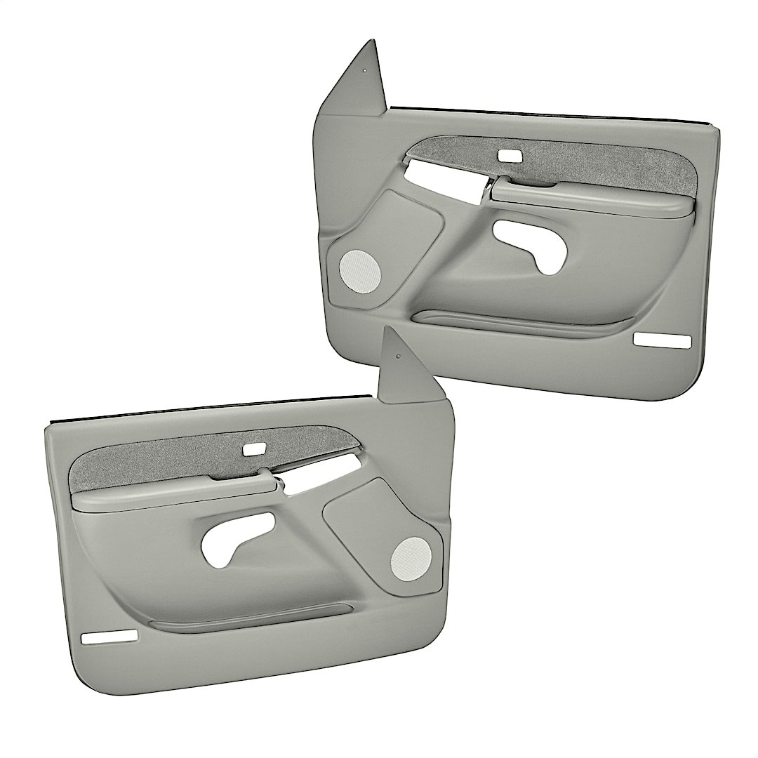 cvl1863flgr_1.jpg Coverlay 18-63F-LGR Front, Driver and Passenger Side Door Trim Panel - Light Gray - Image 1