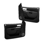 Coverlay 18-74F-BLK Front, Driver and Passenger Side Door Trim Panel - Black