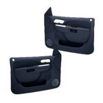 Coverlay 18-74F-DBL Front, Driver and Passenger Side Door Trim Panel - Dark Blue