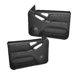 Coverlay 18-94F-BLK Front, Driver or Passenger Side Door Trim Panel - Black