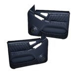 Coverlay 18-94F-DBL Front, Driver or Passenger Side Door Trim Panel - Dark Blue
