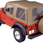 Bestop 51121-37 Replace-A-Top Soft Top - Without Frame (Requires Factory Frame) Spice