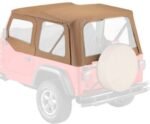 Bestop 51121-37 Replace-A-Top Soft Top - Without Frame (Requires Factory Frame) Spice - Image 2