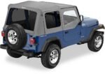 Bestop 51123-09 Replace-A-Top Soft Top - Without Frame (Requires Factory Frame) Charcoal