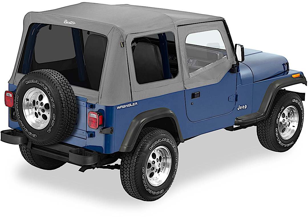 d345112309_1.jpg Bestop 51123-09 Replace-A-Top Soft Top - Without Frame (Requires Factory Frame) Charcoal - Image 1