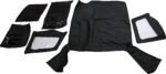 Bestop 51123-15 Replace-A-Top Soft Top - Without Frame (Requires Factory Frame) Black Denim - Image 5
