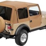Bestop 51123-37 Replace-A-Top Soft Top - Without Frame (Requires Factory Frame) Spice