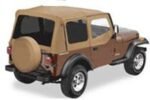 Bestop 51123-37 Replace-A-Top Soft Top - Without Frame (Requires Factory Frame) Spice - Image 2