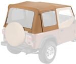 Bestop 51123-37 Replace-A-Top Soft Top - Without Frame (Requires Factory Frame) Spice - Image 4