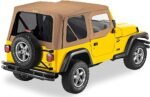 Bestop 51124-37 Replace-A-Top Soft Top - Without Frame (Requires Factory Frame) Spice