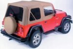 Bestop 51124-37 Replace-A-Top Soft Top - Without Frame (Requires Factory Frame) Spice - Image 2