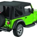 Bestop 51129-35 Replace-A-Top Soft Top - Without Frame (Requires Factory Frame) Black diamond