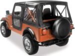 Bestop 51178-35 Replace-A-Top Soft Top - Without Frame (Requires Factory Frame) Black diamond - Image 8