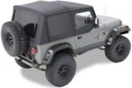 Bestop 51178-35 Replace-A-Top Soft Top - Without Frame (Requires Factory Frame) Black diamond - Image 9