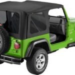 Bestop 51193-35 Replace-A-Top Soft Top - Without Frame (Requires Factory Frame) Black diamond