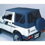Bestop 51361-15 Replace-A-Top Soft Top - Without Frame (Requires Factory Frame) Black Denim