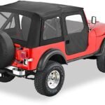 Bestop 51595-01 Supertop Soft Top - With Frame (Frame Included) Black
