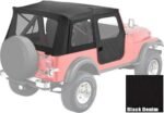 Bestop 51597-01 Supertop Soft Top - With Frame (Frame Included) Black - Image 2