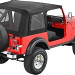 Bestop 51599-01 Supertop Soft Top - With Frame (Frame Included) Black