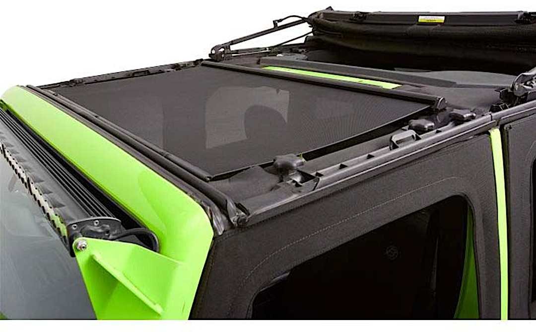 d345240511_1.jpg Bestop 52405-11 Retractable Sunshade Black - Image 1