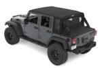 Bestop 53901-35 Halftop Series Soft Top - Black